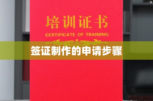 涿州签证制作的申请步骤