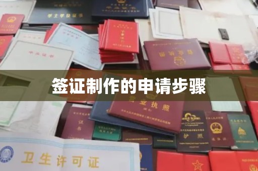 涿州签证制作的申请步骤