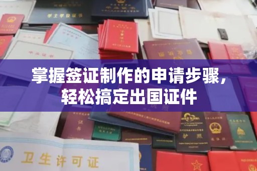 涿州掌握签证制作的申请步骤，轻松搞定出国证件