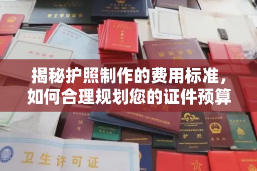 涿州揭秘护照制作的费用标准，如何合理规划您的证件预算？